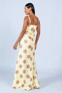Vestido longo modelado