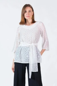 Blusa ampla em viscose