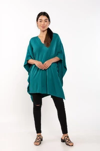 Poncho em viscose