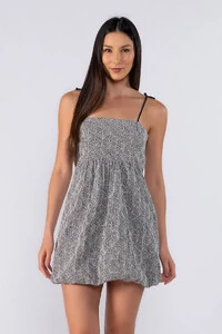 Vestido curto balone