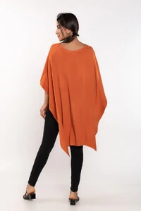 Poncho em viscose