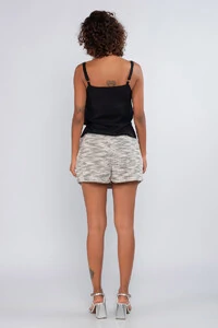 Blusa viscose alca guippir em flor