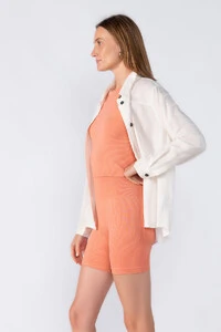 Conjunto cropped e short