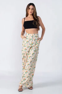 Calca cargo pantalona florida