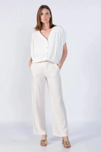 Blusa bata em viscose