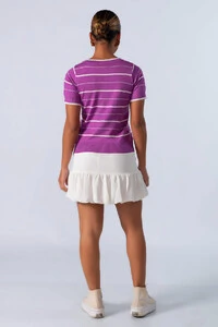 Blusa em viscose listrada