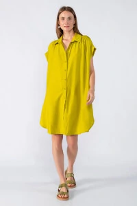 Chemise manga morcego com detalhe
