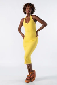 Blusa frente unica canelada