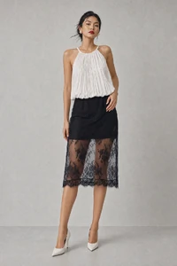 Blusa plissada