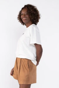 short em suede com pence