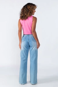Cropped regata soltinho
