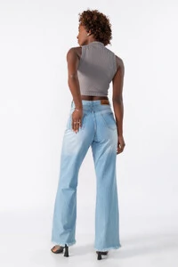 Cropped regata gola alta