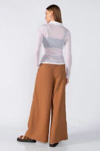 Blusa malha canelada