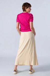 Blusa em viscose tecido trabalhado