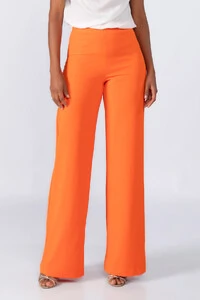 Calca pantalona ziper lateral