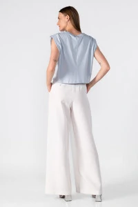 Blusa cropped muscle tee