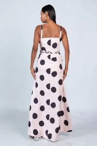Vestido longo modelado