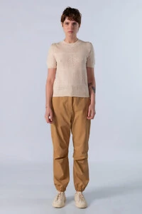 Blusa em viscose tecido trabalhado