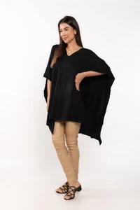 Poncho em viscose