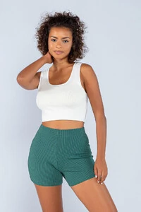 Shorts sport curto em malha tezturizada