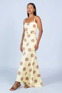 Vestido longo modelado