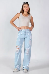 Cropped canelado regata