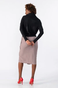 Blusa cacharrel detalhe canelado