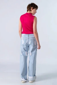 Blusa basica em viscose