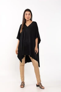 Poncho em viscose