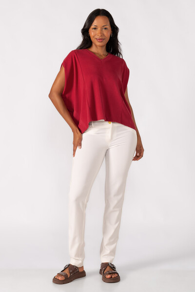Foto BLUSA OVERSIZED DECOTE EM V