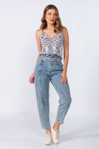 Foto Blusa regata em croche