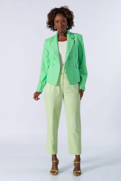 Foto Blazer em viscose com botoes