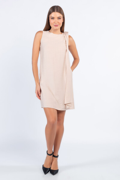 Foto Vestido viscose com faixa ombro