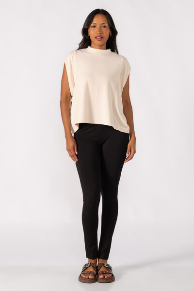 Foto BLUSA FLANELADA GOLA ALTA