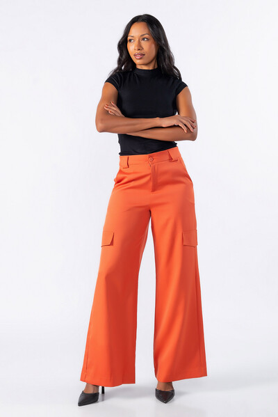Foto Calca pantalona com bolso