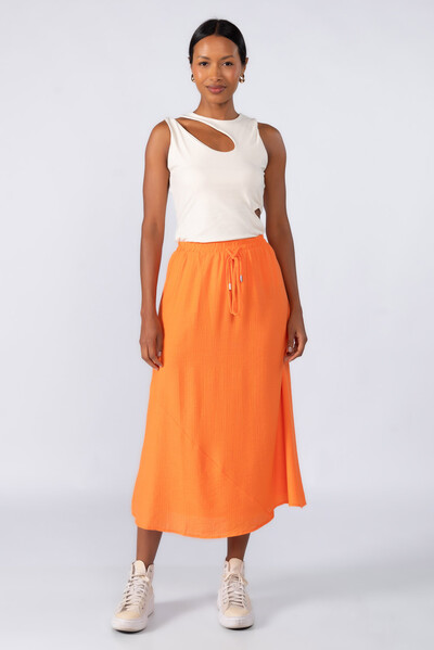 Foto Saia midi em viscose elastico no cos