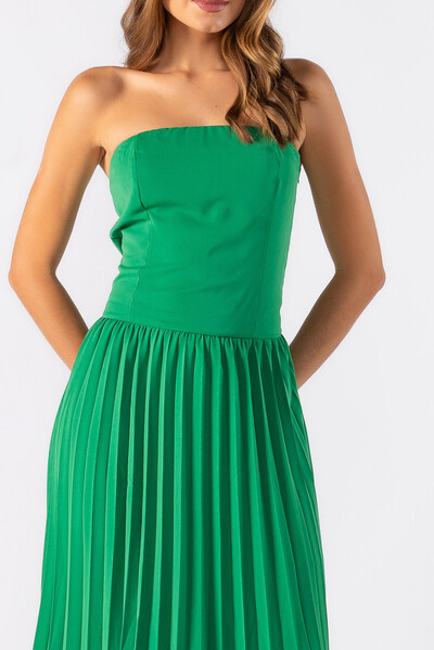 Foto Vestido midi tomara que caia