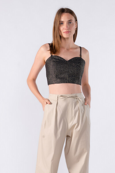 Foto Top cropped alca fina removivel