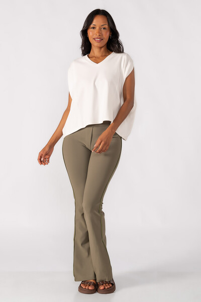 Foto BLUSA OVERSIZED DECOTE EM V