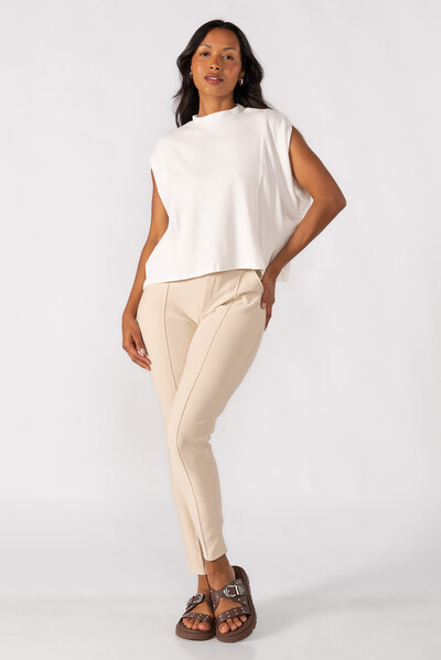 Foto BLUSA FLANELADA GOLA ALTA