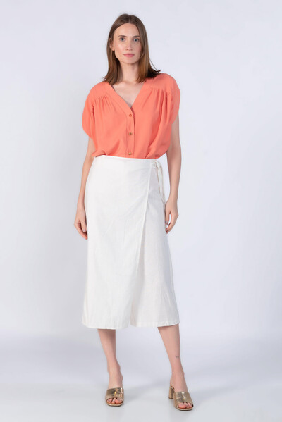 Foto Blusa bata em viscose