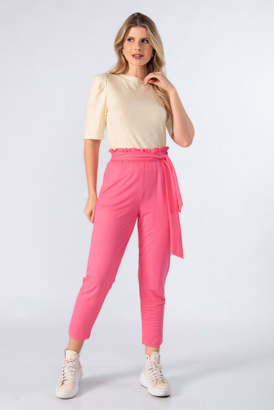 Foto Calca viscose clochard com bolsos