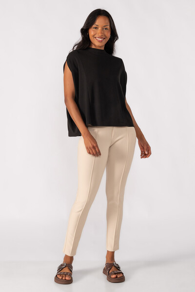 Foto BLUSA FLANELADA GOLA ALTA