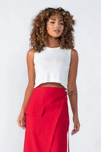 Foto Cropped regata soltinho