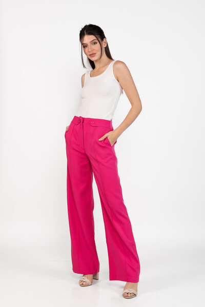 Foto Calca pantalona alfaiataria lisa