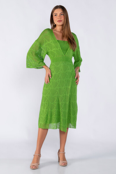 Foto Vestido tricot com top