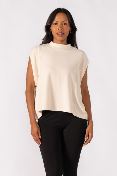 Foto BLUSA FLANELADA GOLA ALTA