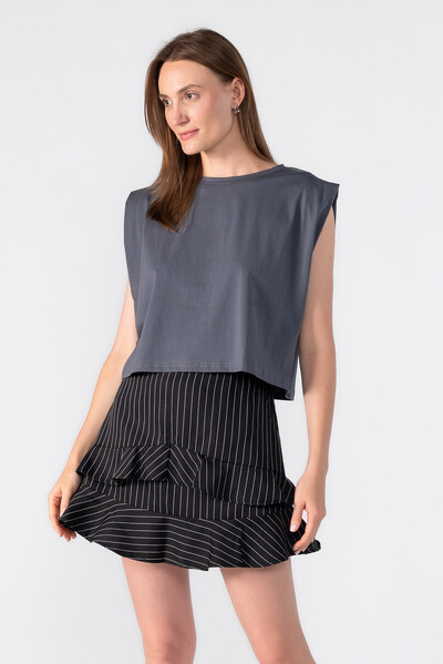 Foto Blusa cropped muscle tee