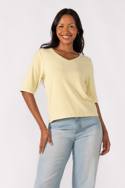Foto BLUSA OVERSIZED MANGA 3/4