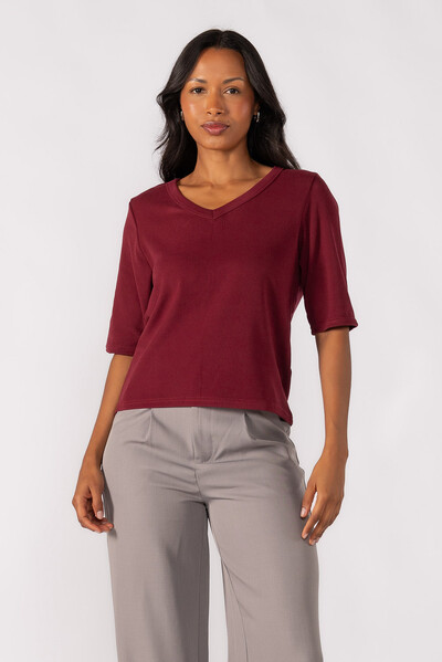 Foto BLUSA OVERSIZED MANGA 3/4